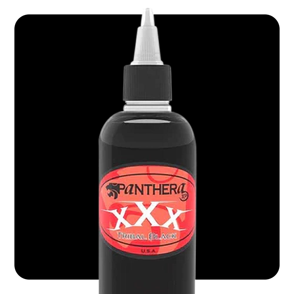 Panthera XXX Tribal Black Tattoo Ink – 5oz Bottle