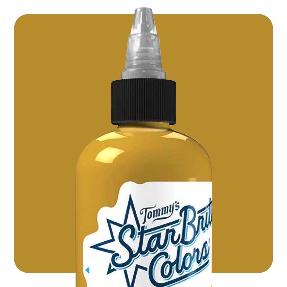 StarBrite Colors Tattoo Ink by Tommy’s Supplies – Yellow Glow – Pick Your Size