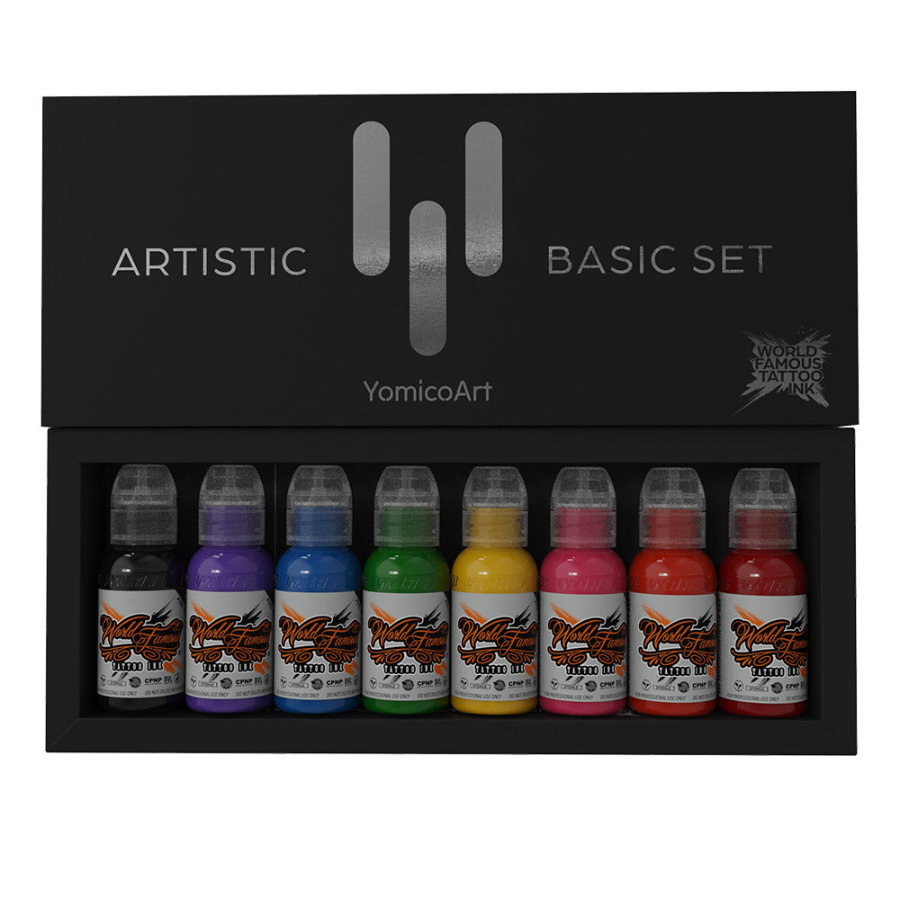 FK Irons x World Famous Yomico Special Edition ONE Machine & Artistic Basic Ink Kit