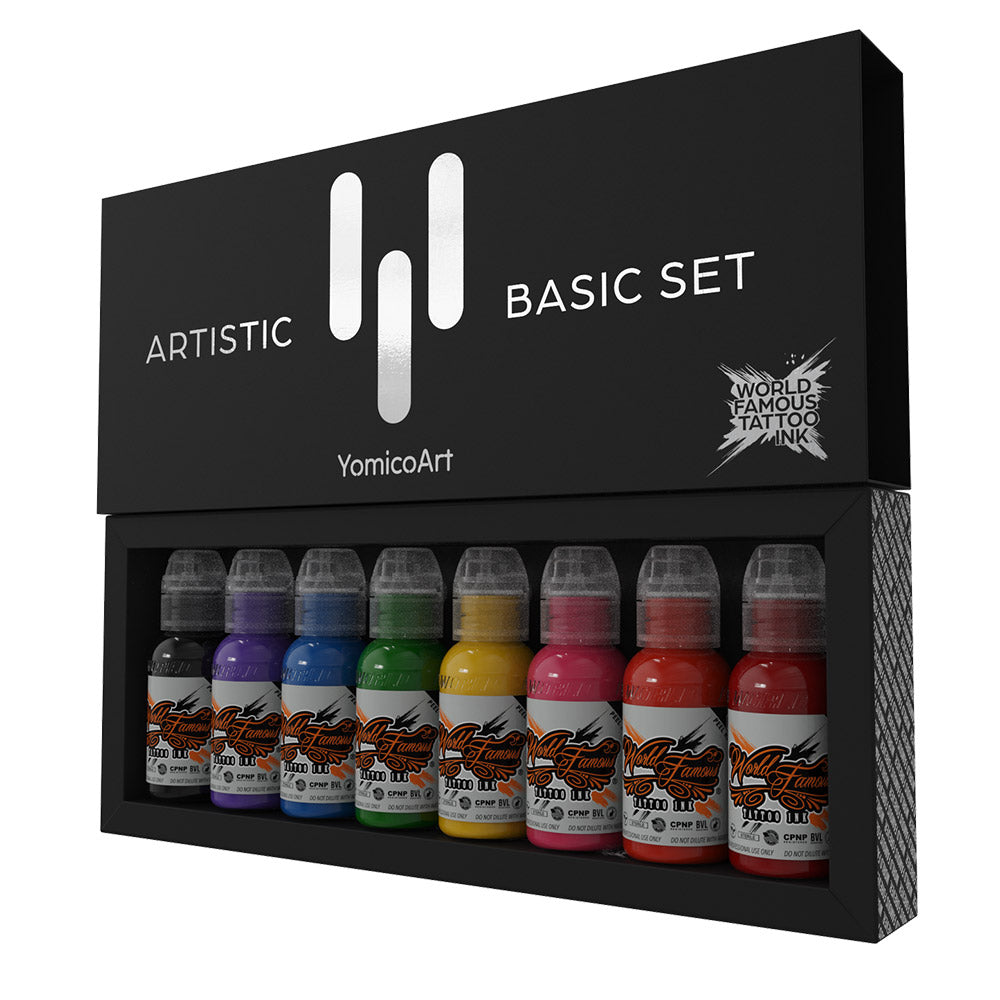 FK Irons x World Famous Yomico Special Edition ONE Machine & Artistic Basic Ink Kit