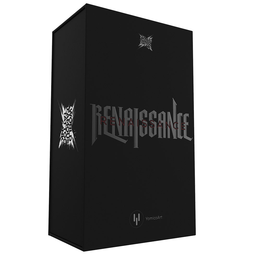 FK Irons x World Famous Yomico Special Edition Flux Max Machine & Renaissance Ink Kit