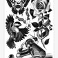 Echoes of Time — 25 Years of Tattoo Art — Hardcover Book + Travel Tool Book