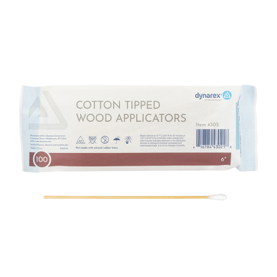 Box of 1000 Non-Sterile Cotton Tip Applicators — 6" - Painful Pleasures
