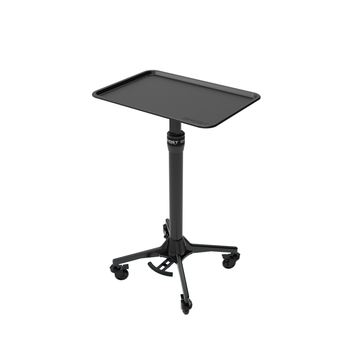 Ghost Mayo Tray Kit (Mayo Stand Base + Standard Ghost Tray) — Pick Color Aluminum Black Studio Mayo Base
