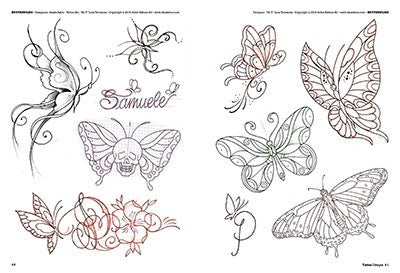 Butterfly Designs — Softcover Book