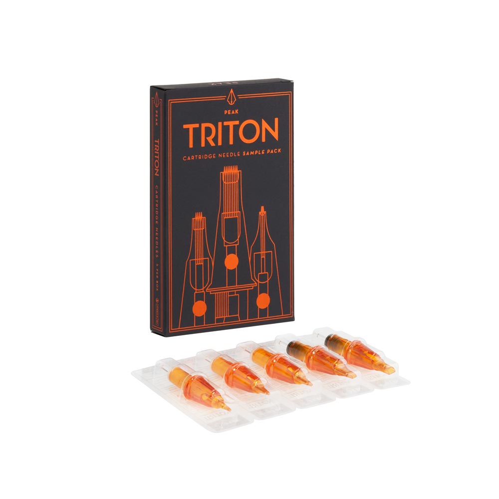 Free Gift - Peak Needles — Triton — Sample Pack of 5 Cartridge Tattoo Needles