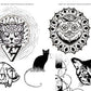 Cat & Kitten Tattoos — Hardcover Book