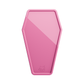 Ghost Tattoo Coffin Tray (Tray Only) Kawaii Pink