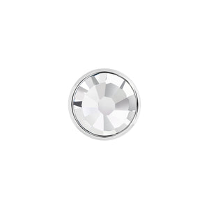 18g - 16g Internally Threaded Swarovski 4.4mm Jewel Top - Price Per 1 - Painful Pleasures