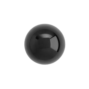 6g Internally Threaded Black PVD Coated Counter-Sunk Ball - Price Per 1 - Painful Pleasures