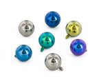 Tilum 14g-12g Internally Threaded One Piece Titanium Ball - Price Per 1 - Painful Pleasures