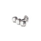 Tilum 14g-12g Internally Threaded 4mm Jewel Stop Light Cluster Top - Price Per 1
