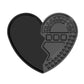 Ghost Tattoo Disposable Tray Tops — Pack of 20 Heart