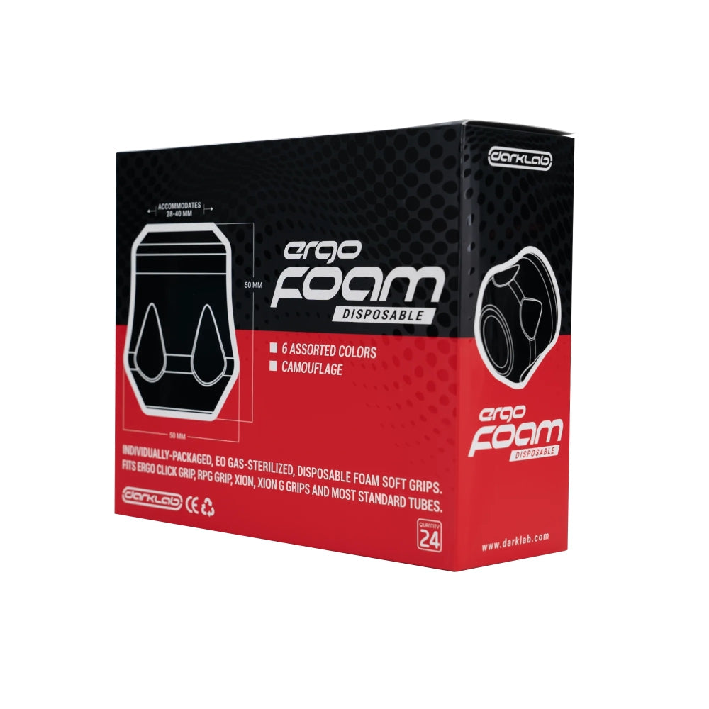 FK Irons Ergo Foam Disposable Tattoo Grip Covers — Camo — Box of 24