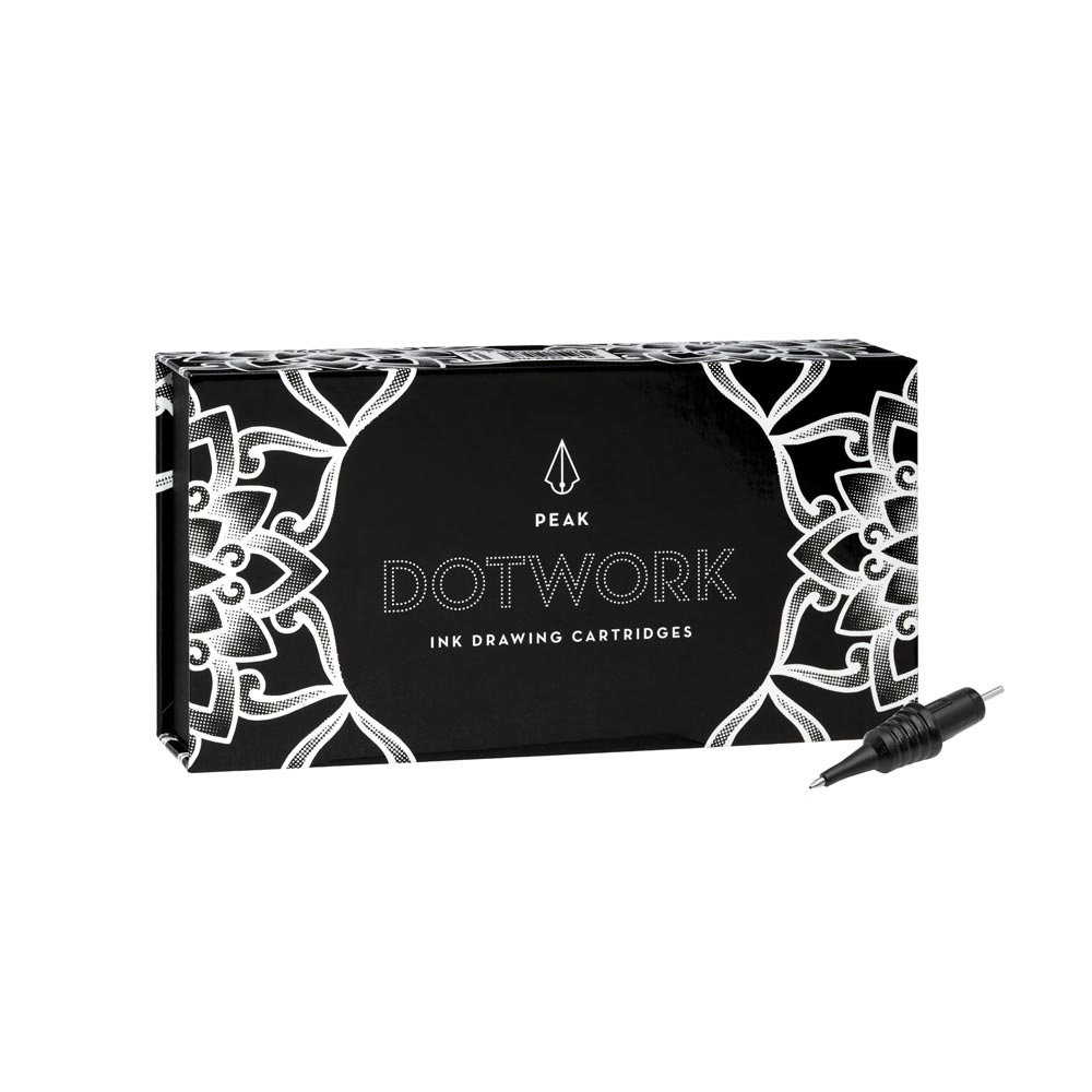 FREE GIFT - Peak Dotwork Ballpoint Pen Drawing Cartridges — Box of 20