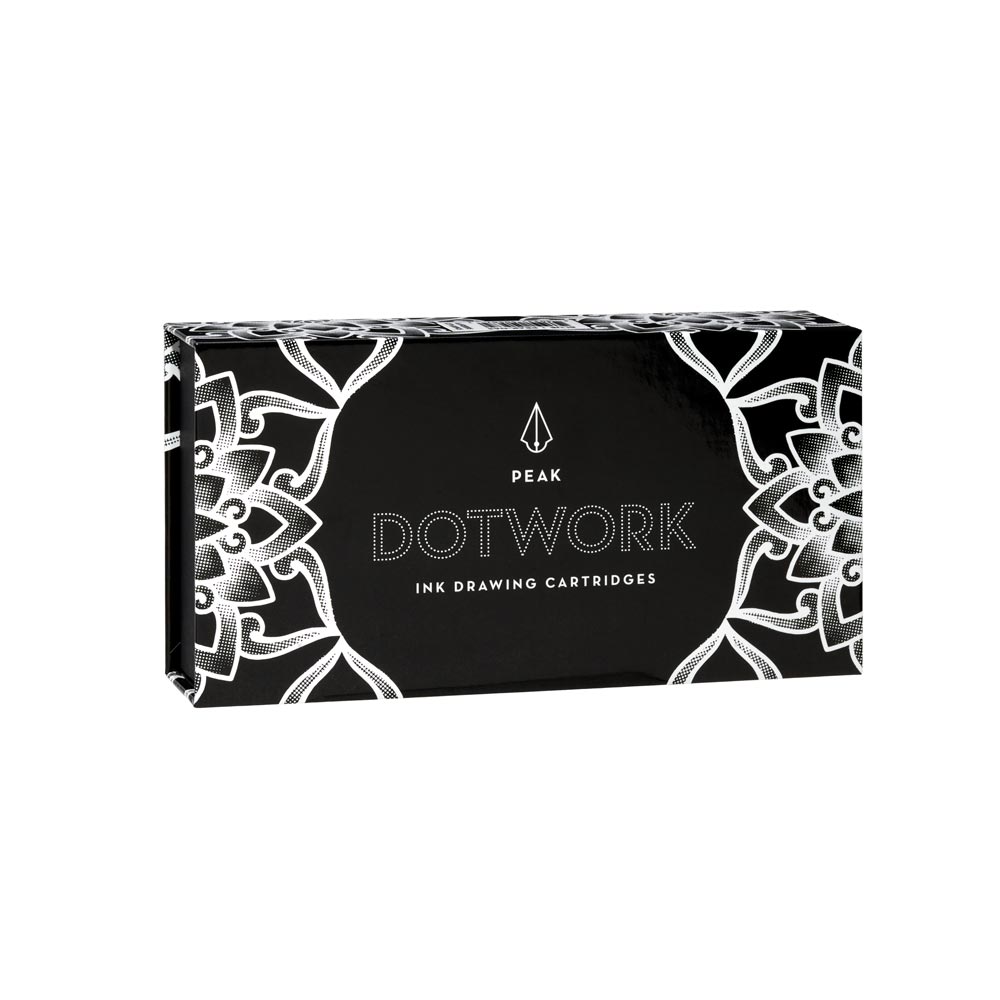 FREE GIFT - Peak Dotwork Ballpoint Pen Drawing Cartridges — Box of 20