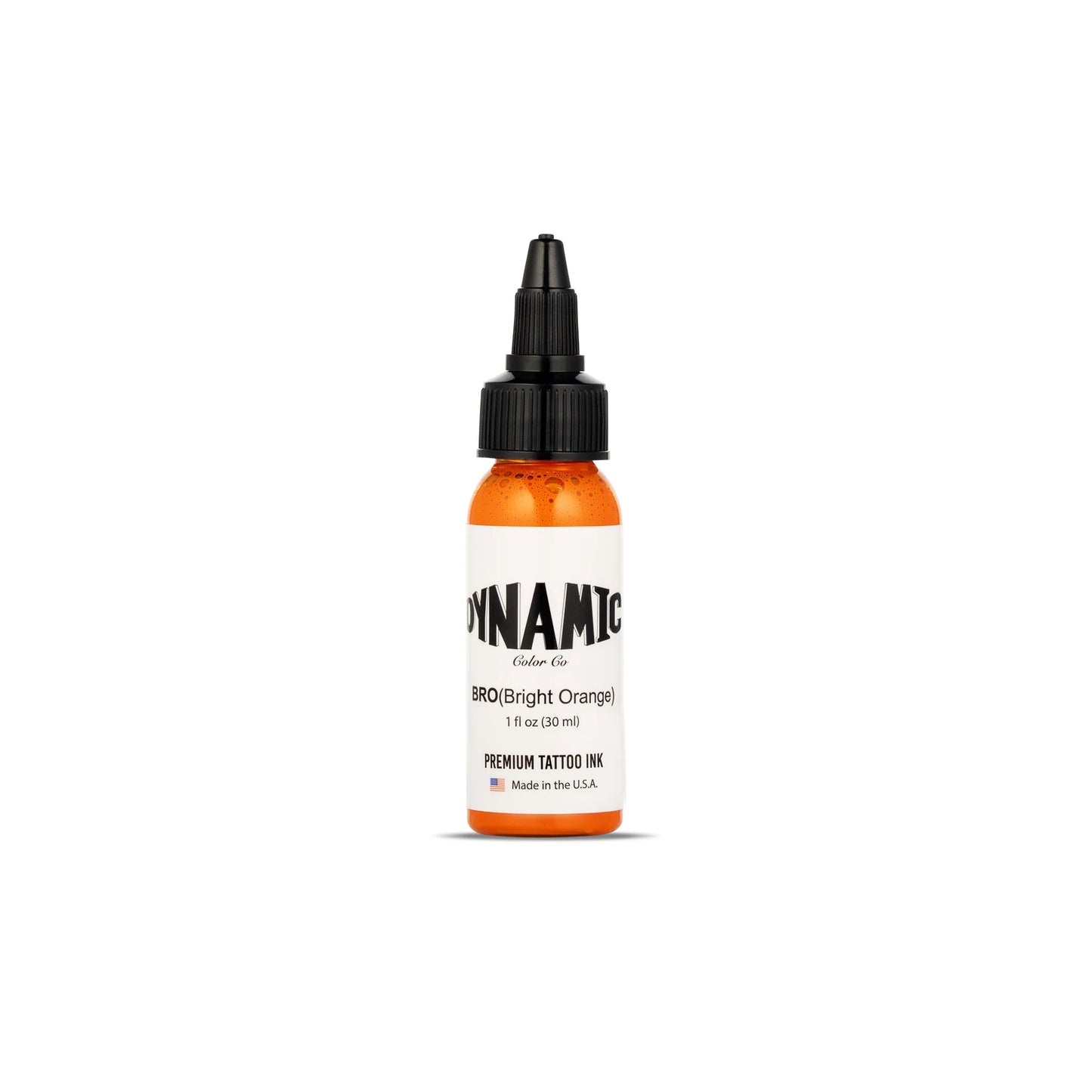 Dynamic Bright Orange Tattoo Ink - 1oz. Bottle - Painful Pleasures