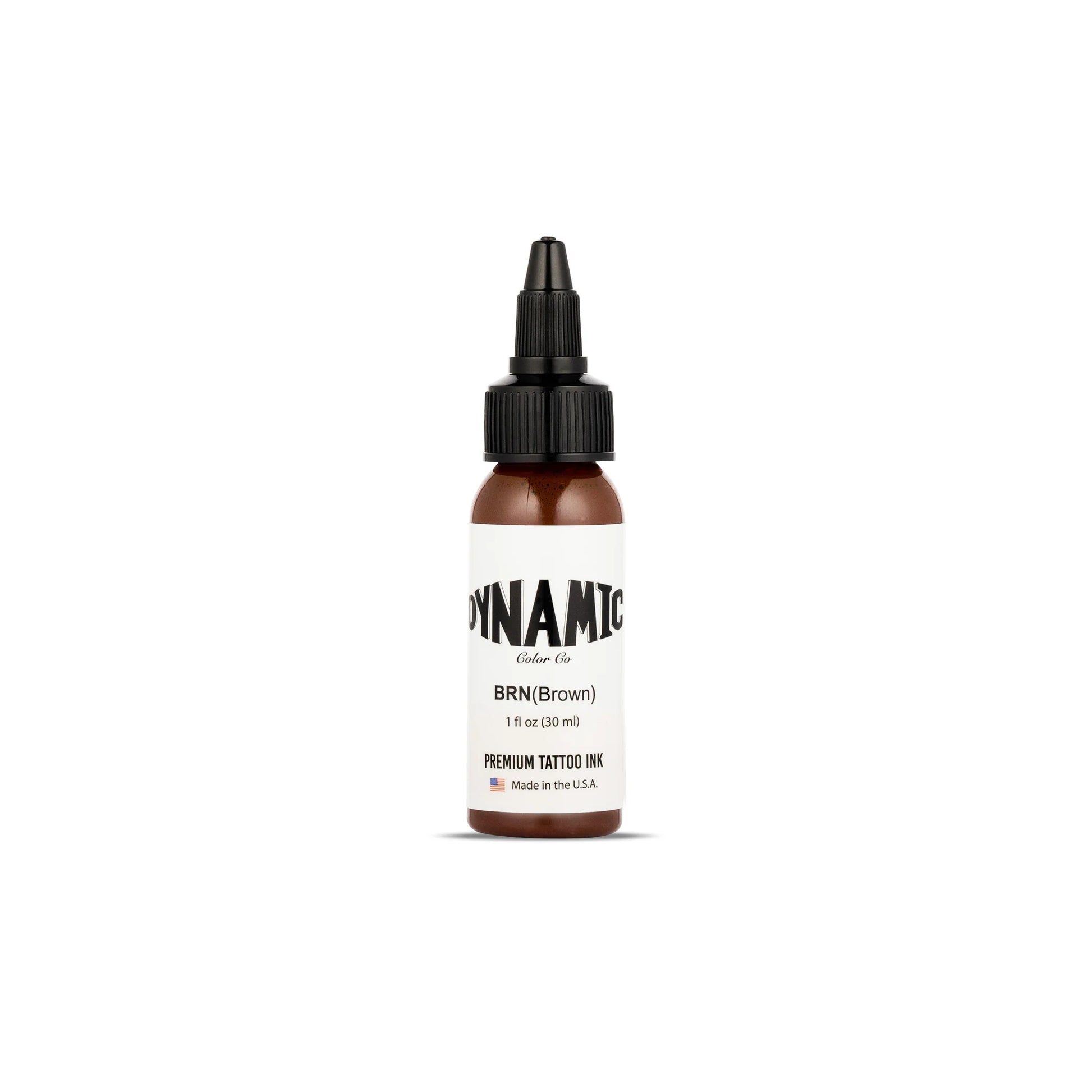 Dynamic Brown Tattoo Ink - 1oz. Bottle - Painful Pleasures