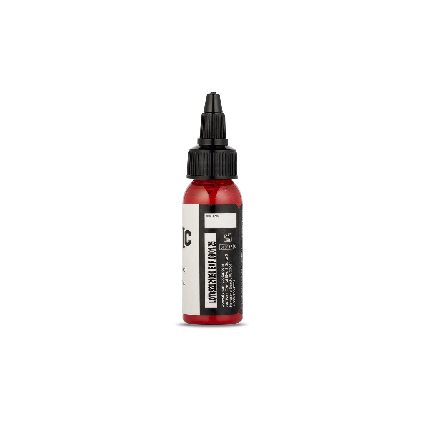 Dynamic Burgundy Red Tattoo Ink - 1oz. Bottle - Painful Pleasures