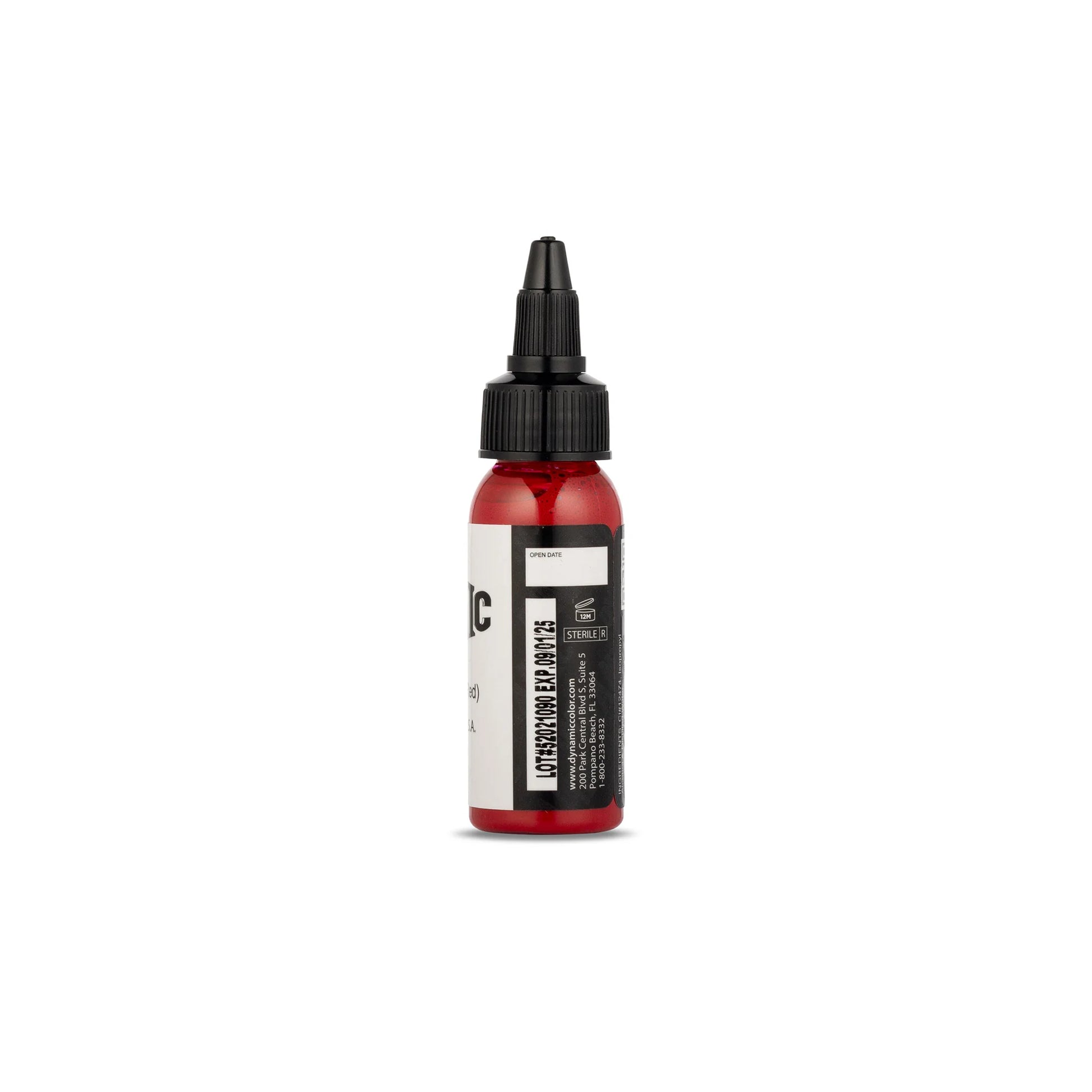 Dynamic Burgundy Red Tattoo Ink - 1oz. Bottle - Painful Pleasures