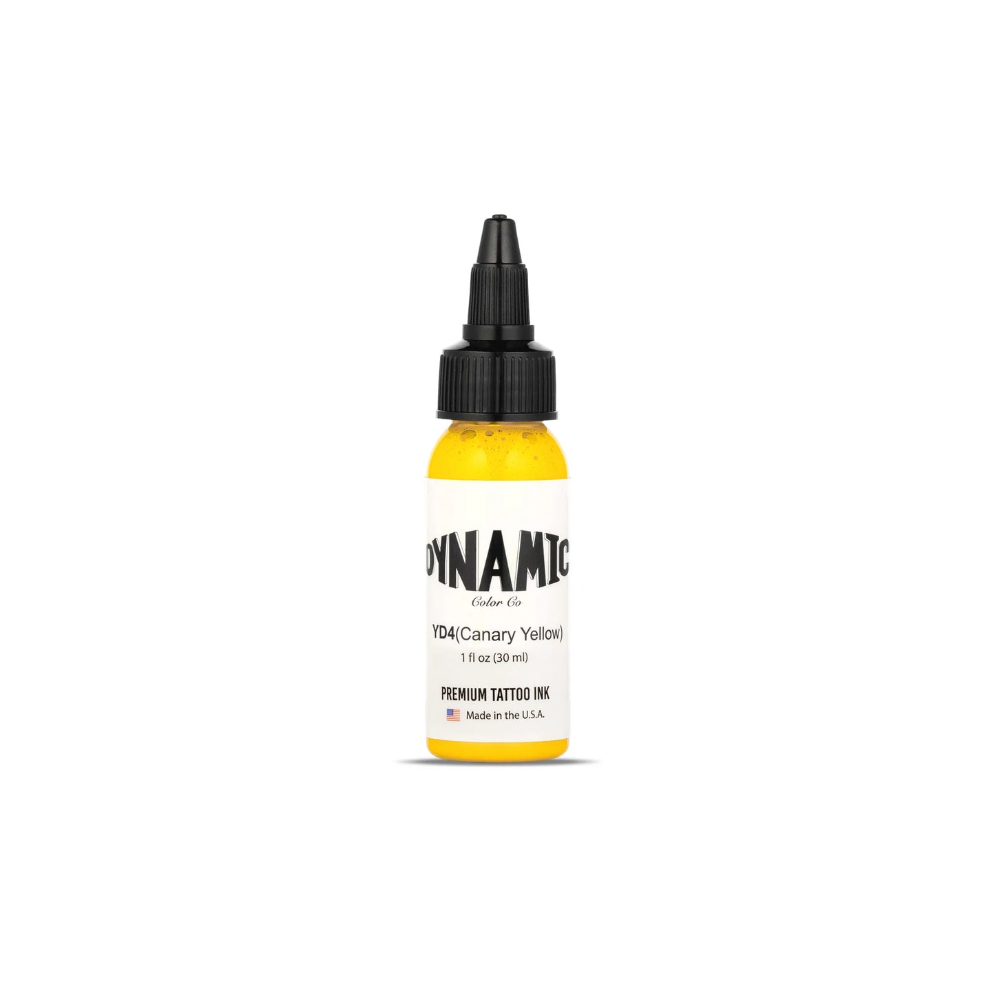 Dynamic Canary Yellow Tattoo Ink - 1oz. Bottle - Painful Pleasures