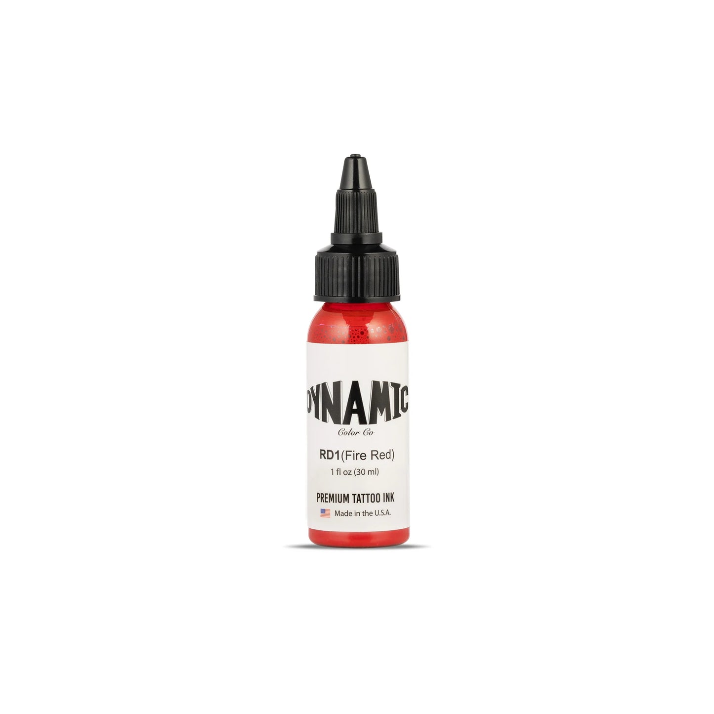 Dynamic Fire Red Tattoo Ink - 1oz. Bottle - Painful Pleasures