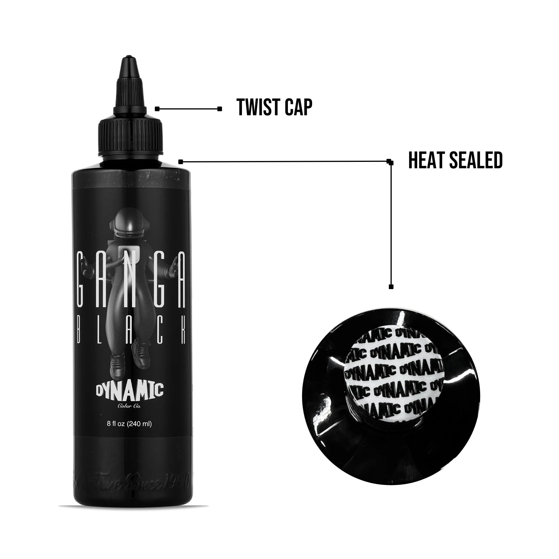 Dynamic Ganga Black 8oz 4