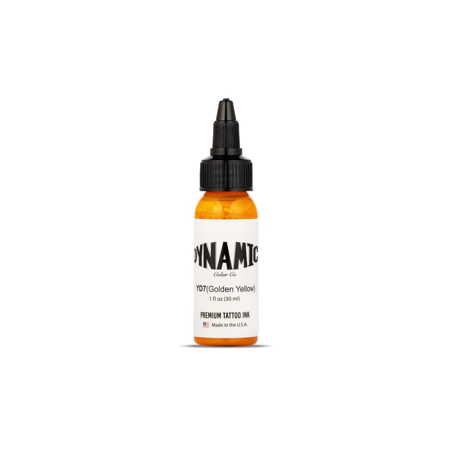 Dynamic Golden Yellow Tattoo Ink - 1oz. Bottle - Painful Pleasures