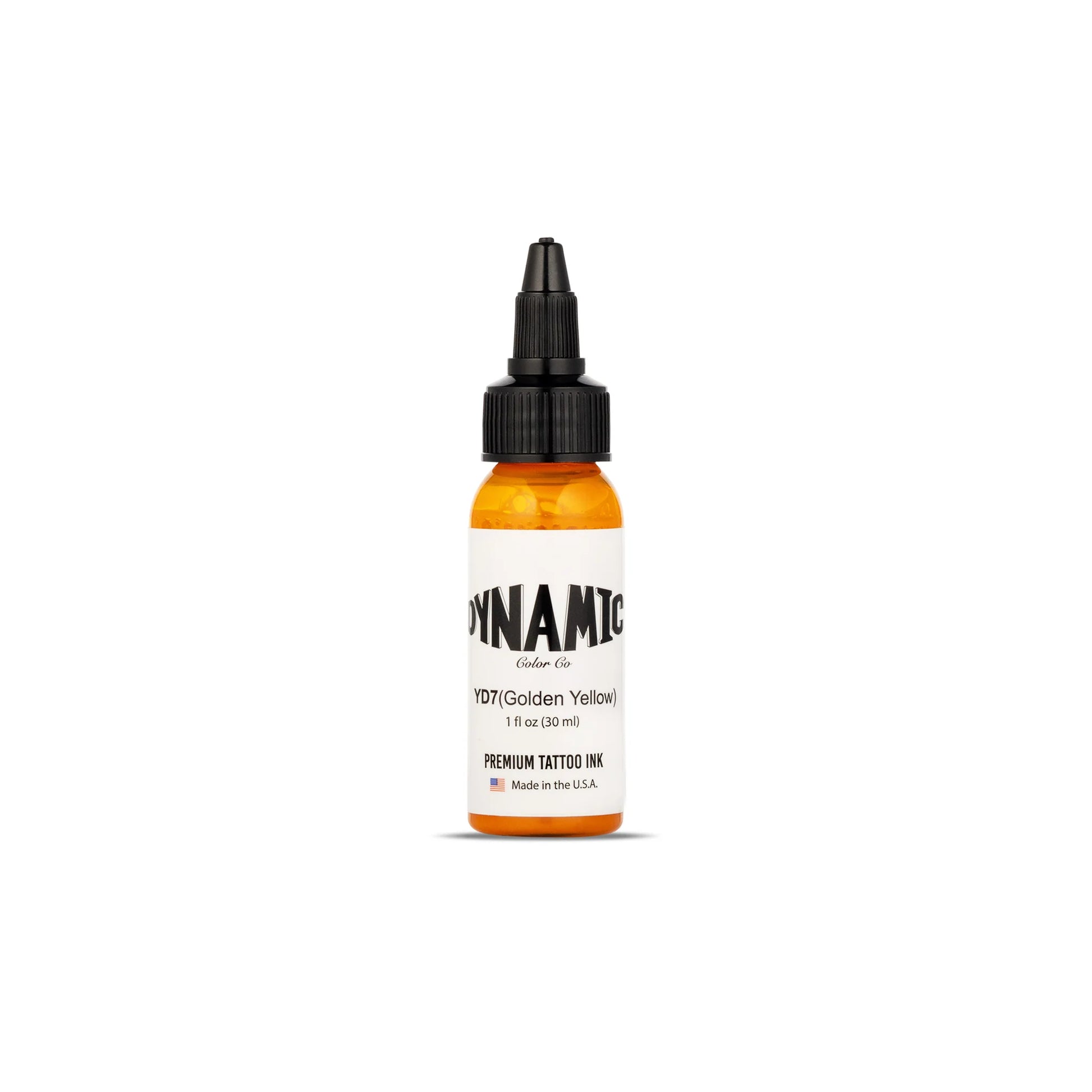 Dynamic Golden Yellow Tattoo Ink - 1oz. Bottle - Painful Pleasures