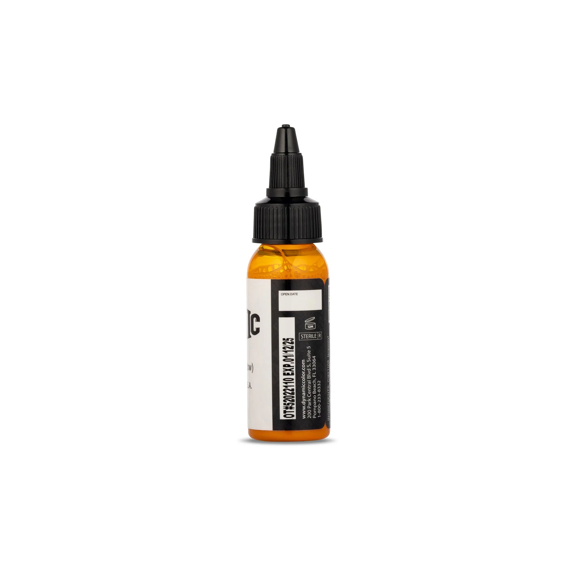 Dynamic Golden Yellow Tattoo Ink - 1oz. Bottle - Painful Pleasures