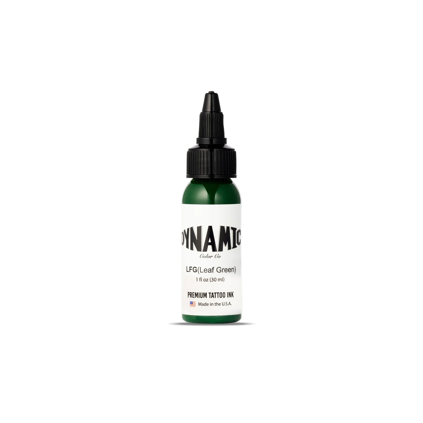 Dynamic Leaf Green Tattoo Ink - 1oz. Bottle - Painful Pleasures