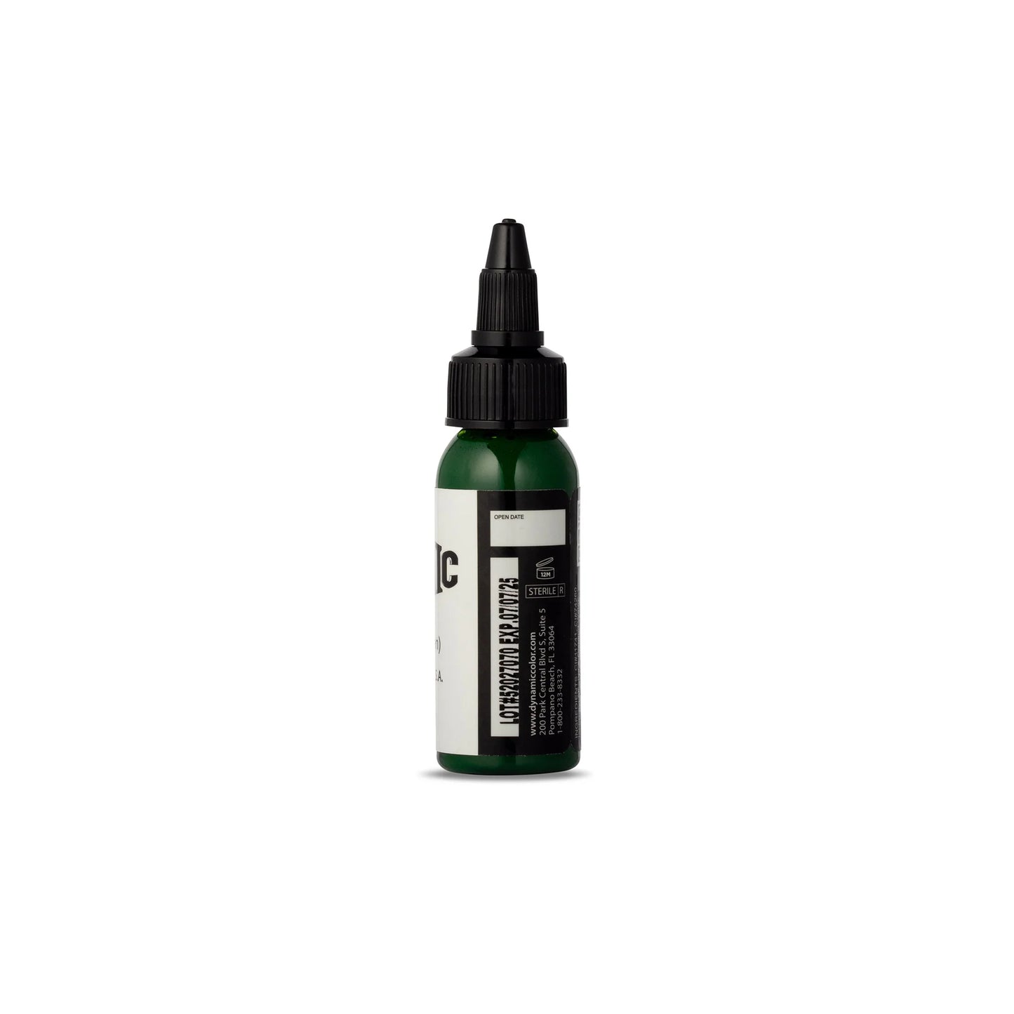 Dynamic Leaf Green Tattoo Ink - 1oz. Bottle - Painful Pleasures