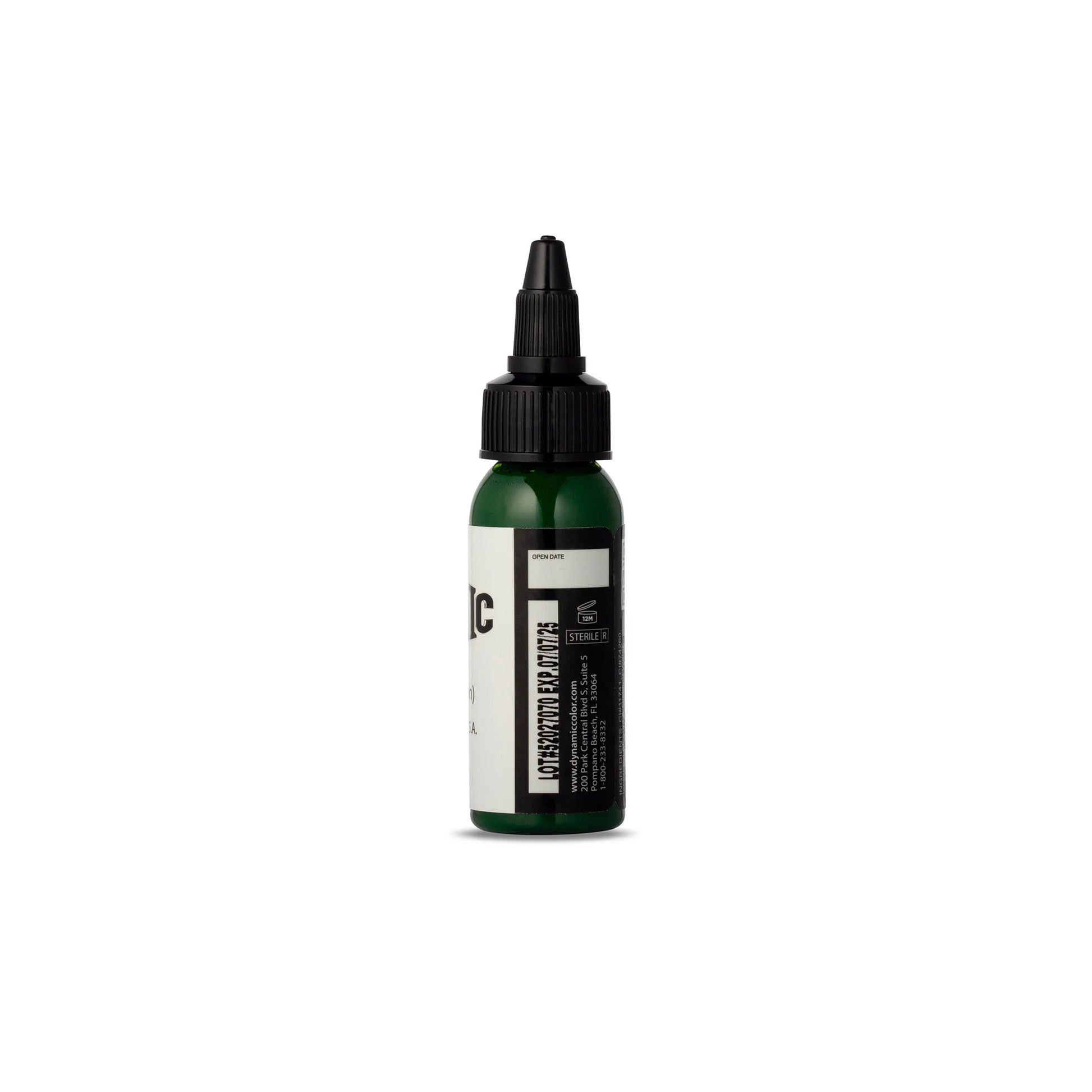 Dynamic Leaf Green Tattoo Ink - 1oz. Bottle - Painful Pleasures