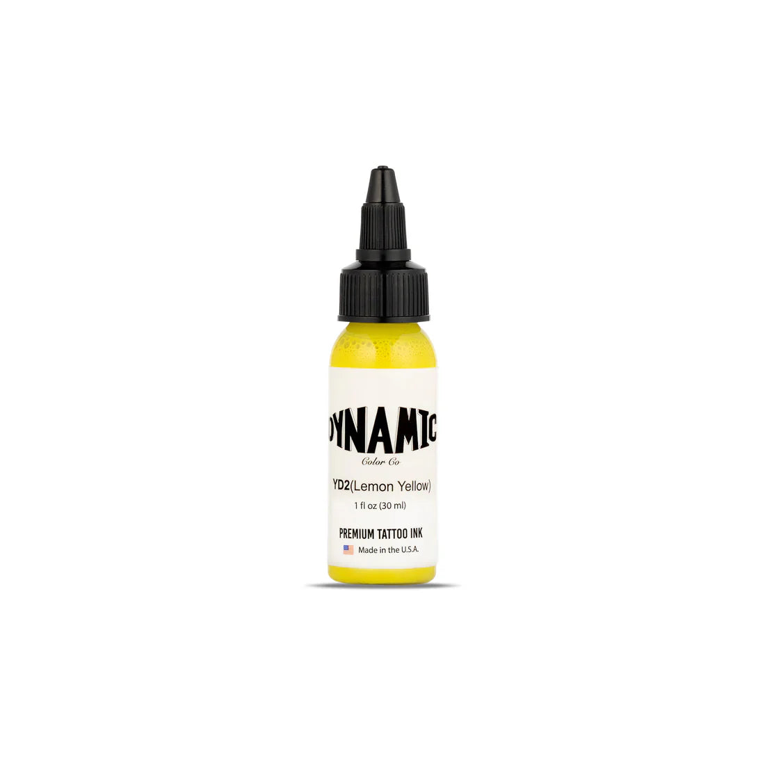 Dynamic Lemon Yellow Tattoo Ink - 1oz. Bottle - Painful Pleasures