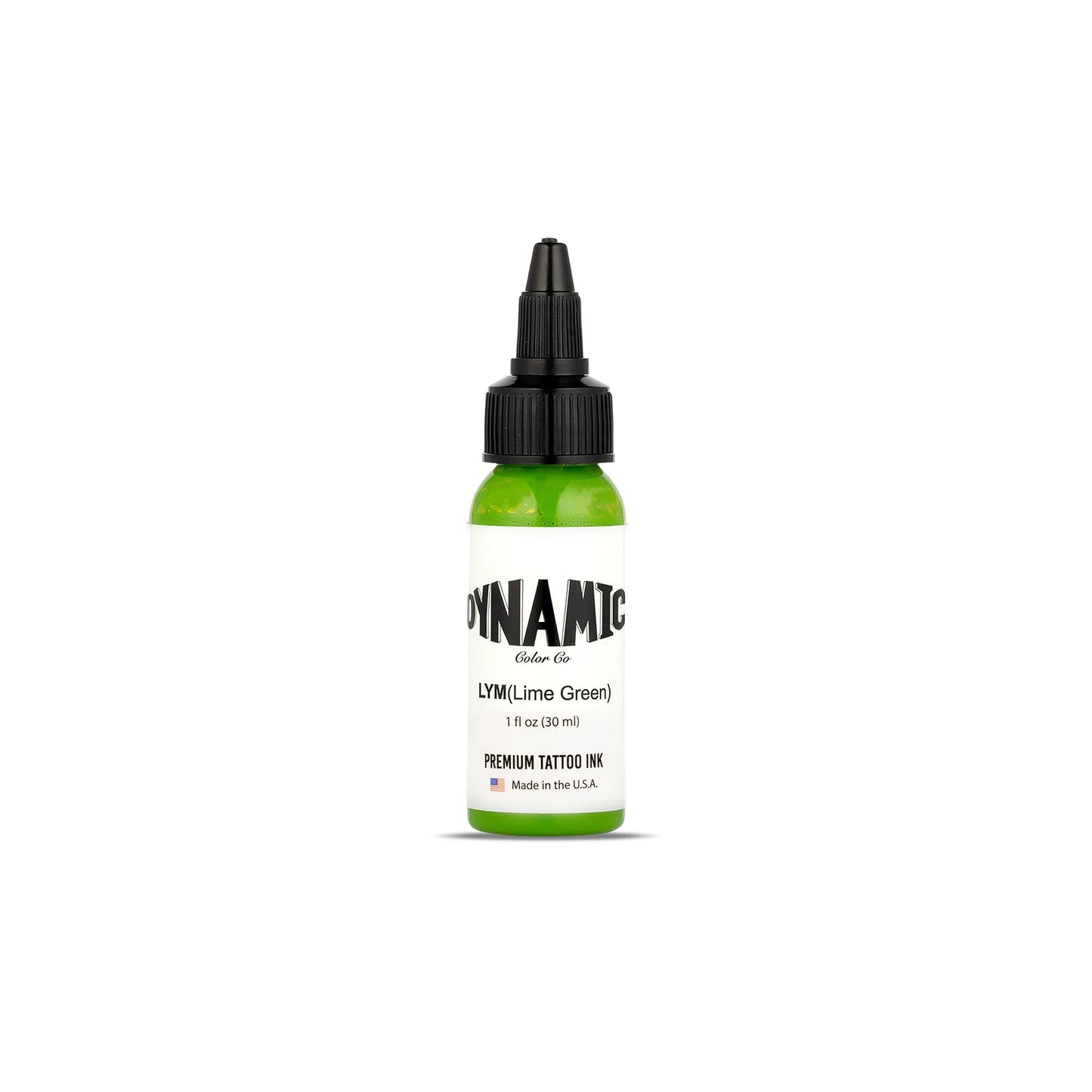 Dynamic Lime Green Tattoo Ink - 1oz. Bottle - Painful Pleasures