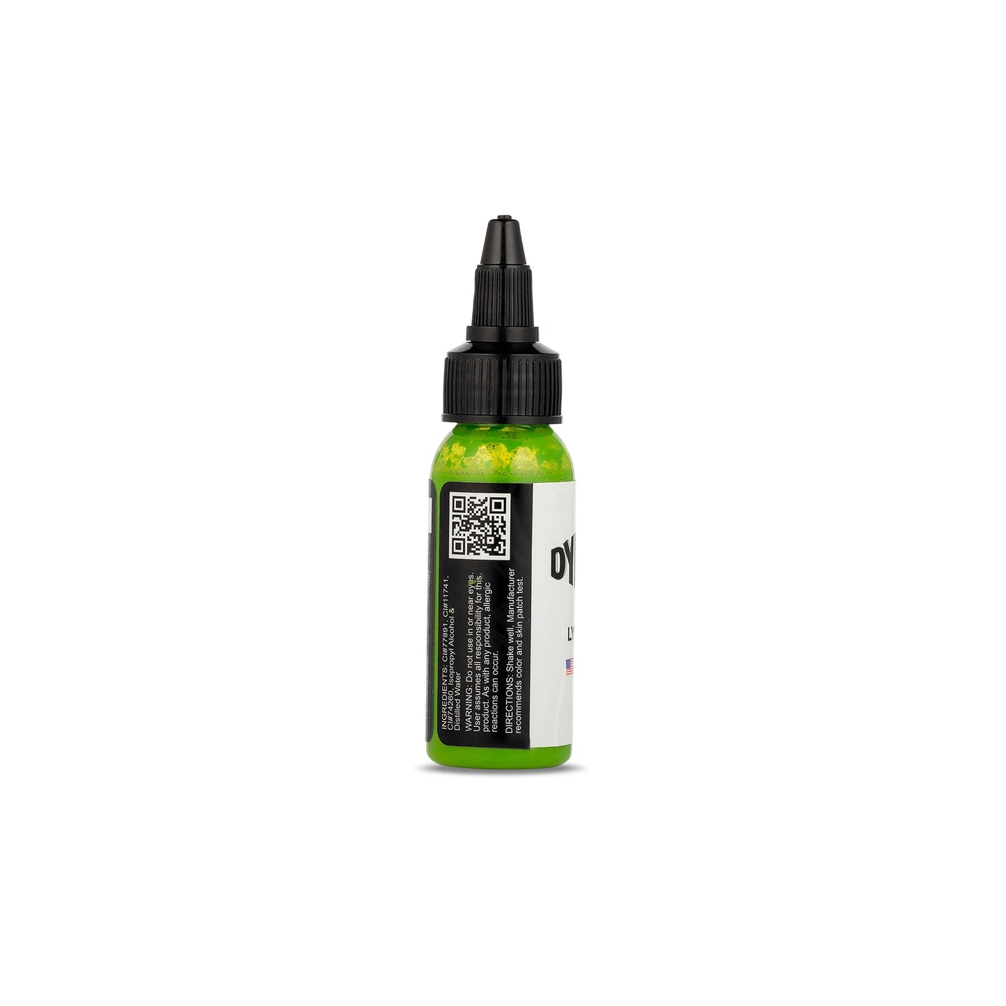 Dynamic Lime Green Tattoo Ink - 1oz. Bottle - Painful Pleasures