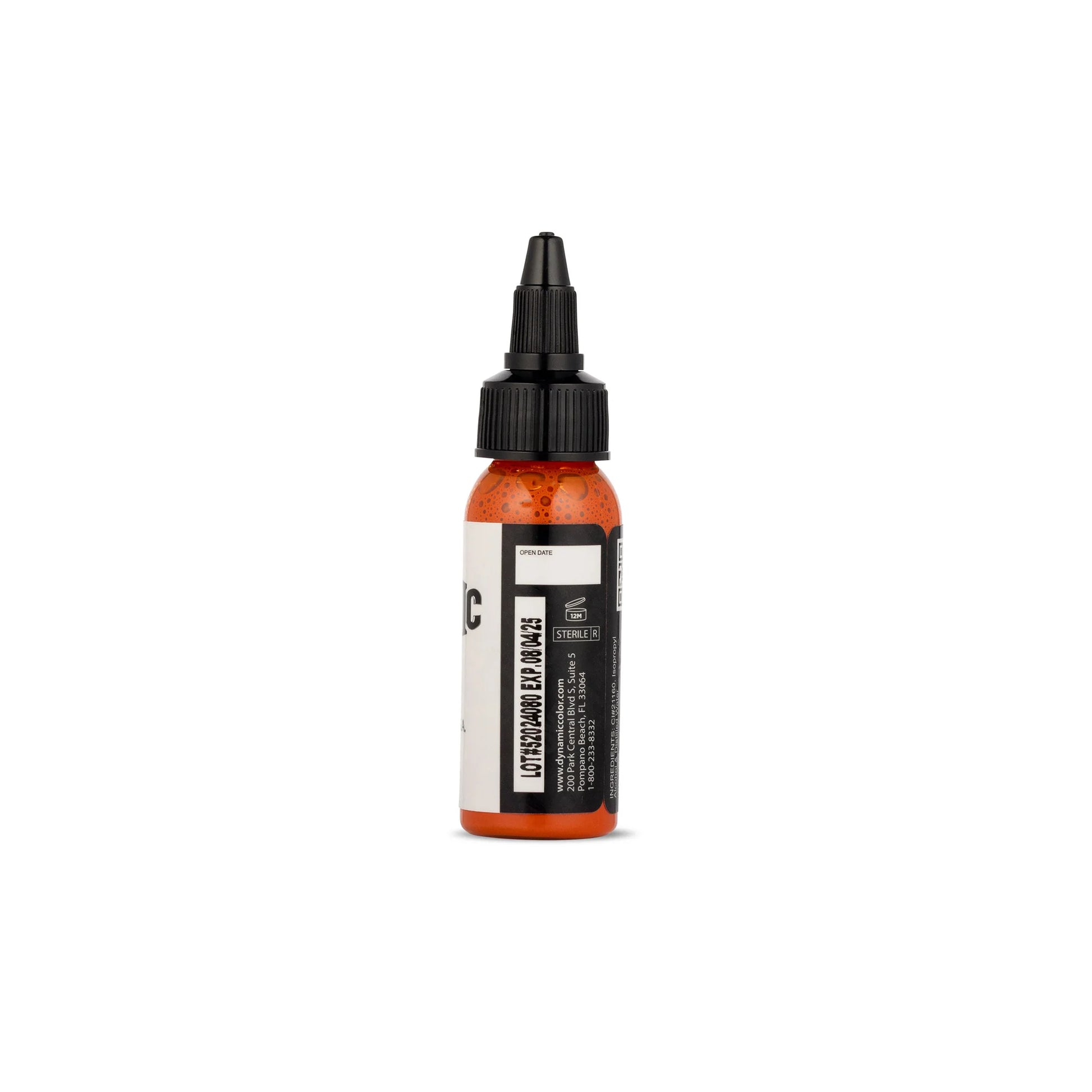 Dynamic Orange Tattoo Ink - 1oz. Bottle - Painful Pleasures