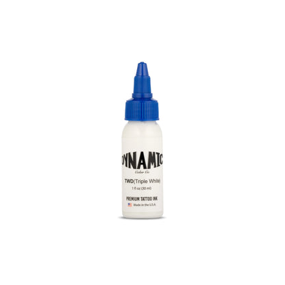 Dynamic Triple White Tattoo Ink — Pick Size - Painful Pleasures