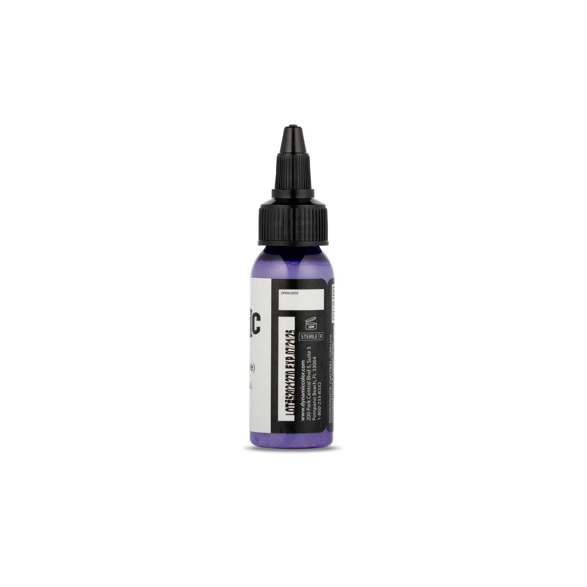 Dynamic Tropical Purple Tattoo Ink - 1oz. Bottle - Painful Pleasures