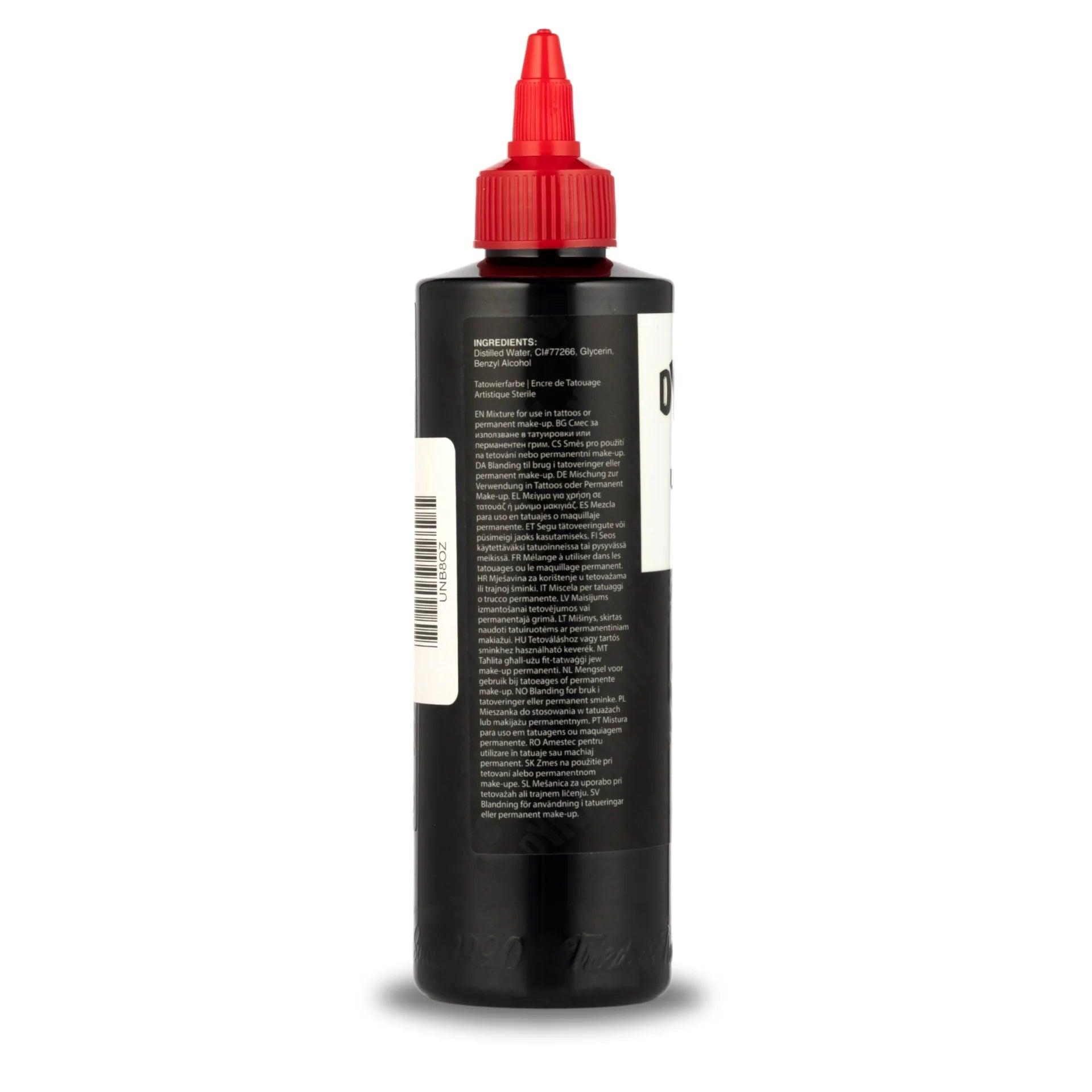 Dynamic Union Black Tattoo Ink 8oz - 2