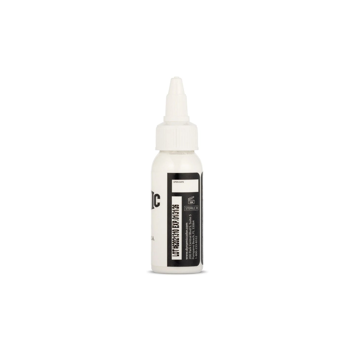 Dynamic White Tattoo Ink 1oz - 2