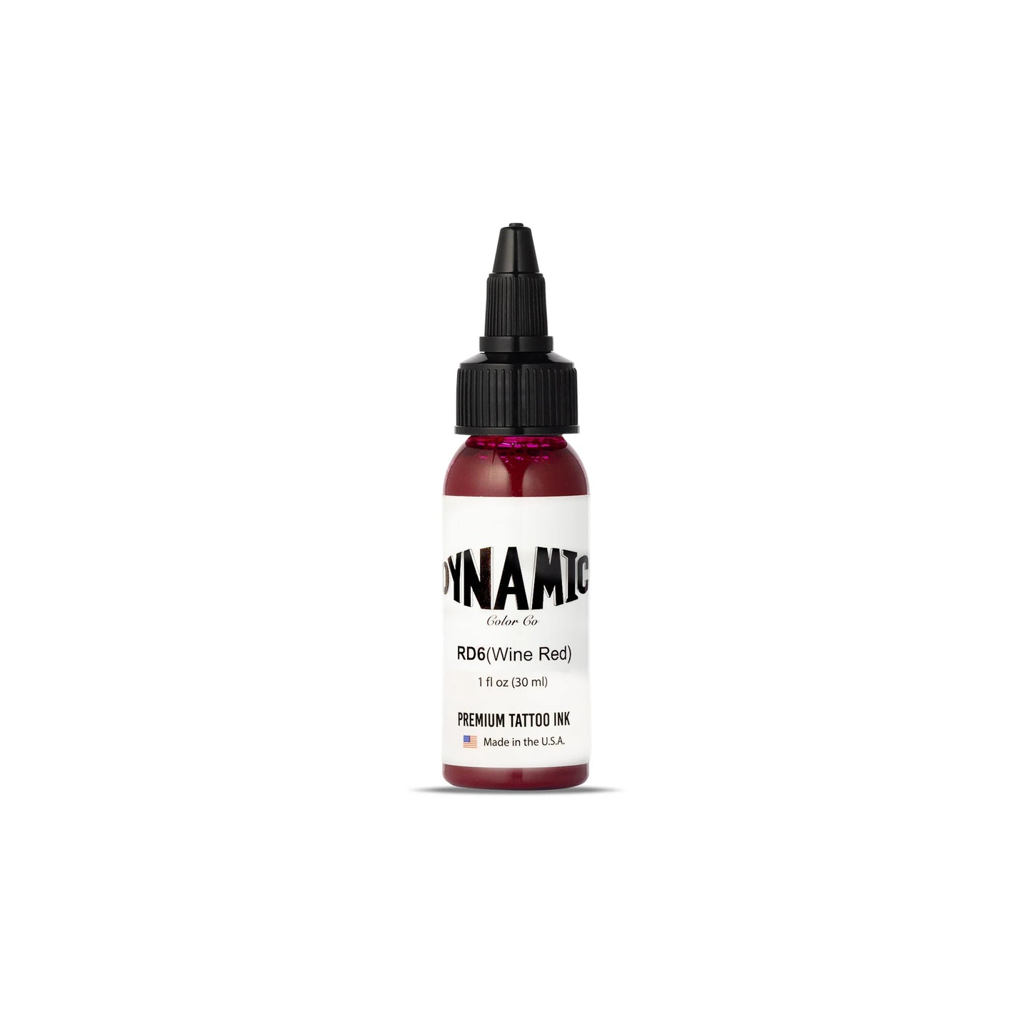 Dynamic Wine Red Tattoo Ink - 1oz. Bottle - Painful Pleasures