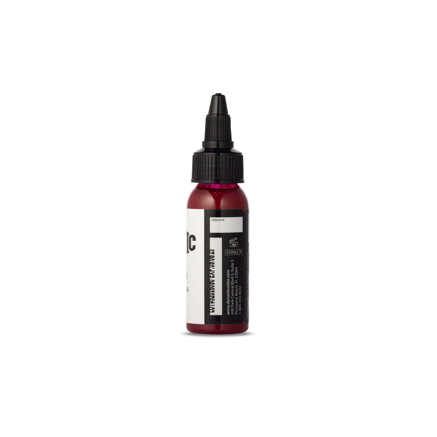 Dynamic Wine Red Tattoo Ink - 1oz. Bottle - Painful Pleasures