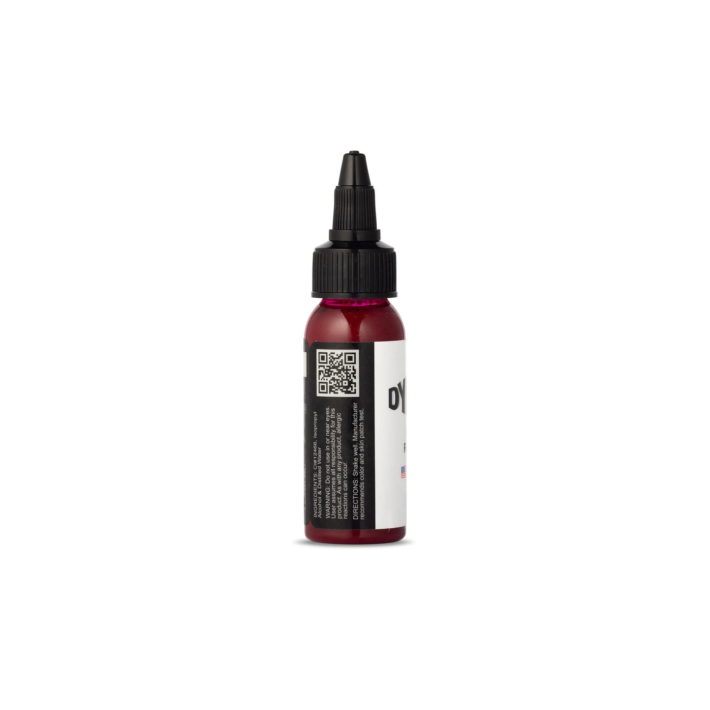 Dynamic Wine Red Tattoo Ink - 1oz. Bottle - Painful Pleasures