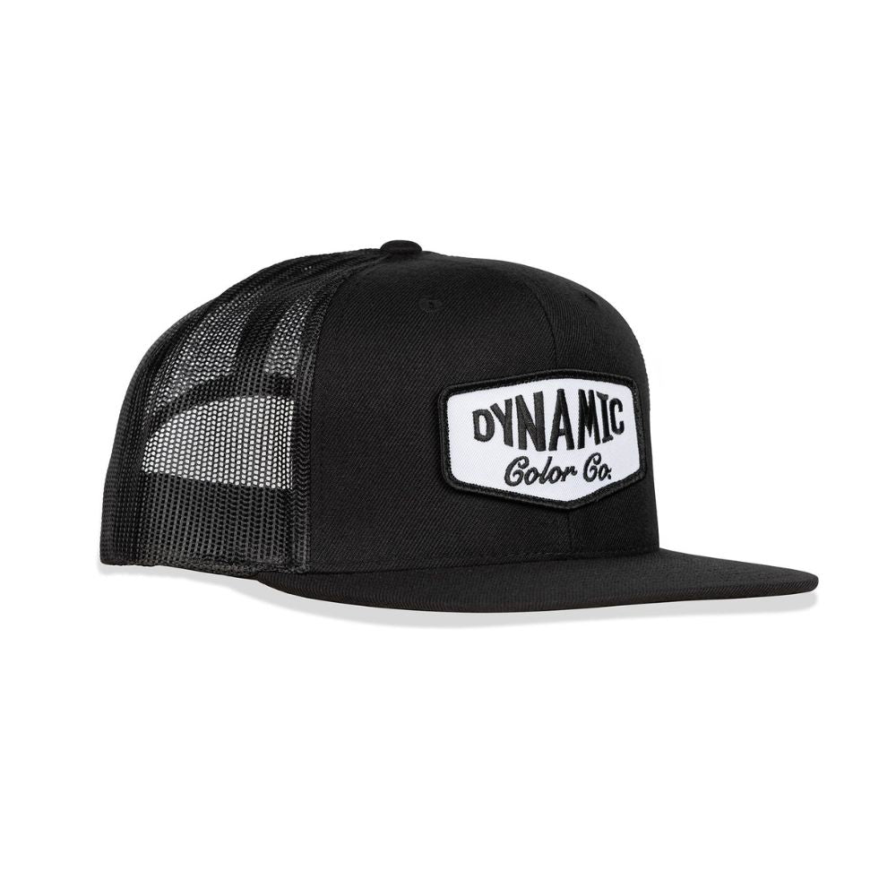 Gift with Purchase - Dynamic Trucker Hat - Black w/ Embroidered Patch