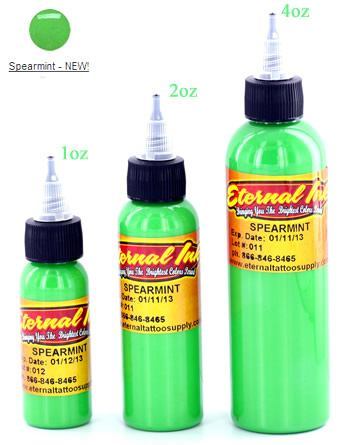 Eternal Tattoo Ink - 1oz Bottle - Pick Your Color