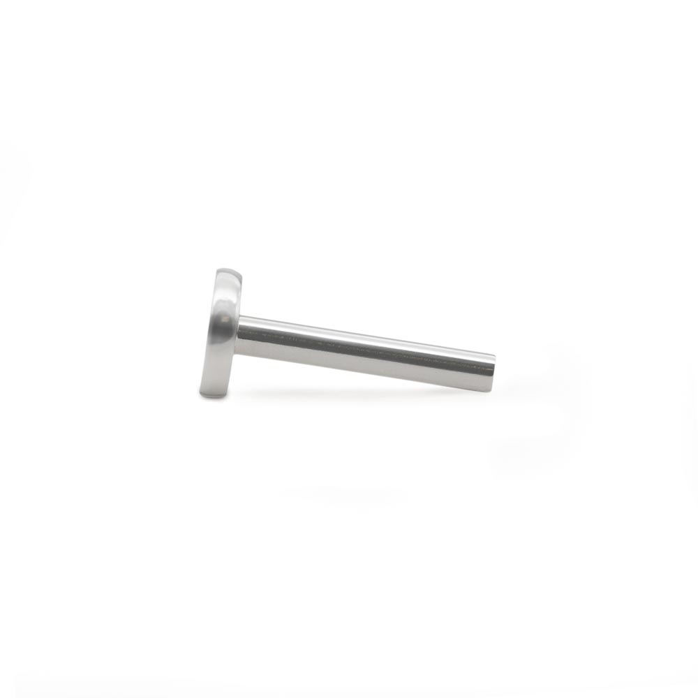 Tilum 14g Internal Flat Back Disc Titanium Labret Post - Price Per 1