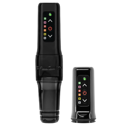 Microbeau Flux Mini Permanent Makeup Machine with 2 Batteries — Pick Color and Stroke Length - Painful Pleasures