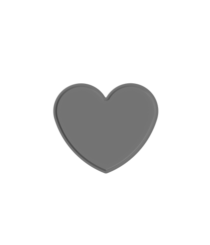 Ghost Tattoo Heart Tray (Tray Only) - Painful Pleasures