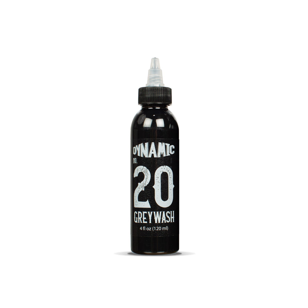 Dynamic Greywash Tattoo Ink Set with Mixing Solution — 5 Bottles
